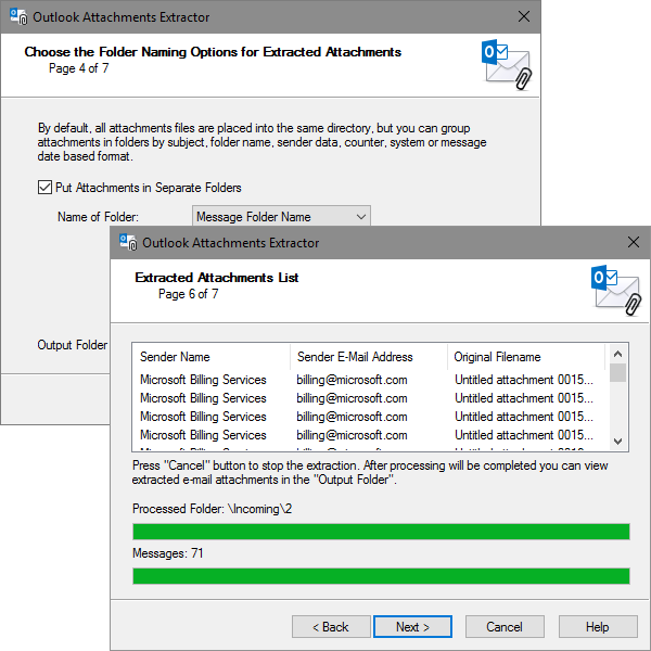 Attachments Extractor for Outlook Windows 11 download
